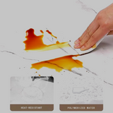 MarmerZacht – Zelfklevende Marmerwandbekleding met Schuimstructuur