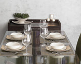 Creatieve hittebestendige glazen kaarsenhouder