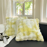 FluffyHugs Retro Pluche Kussensloop