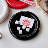 NordicDelight Ronde Keramische Dikke Rand Bord