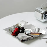 NordiLux Irreguliere RVS Sieraden- & Fruittray – Scandinavische Design Opberg- en Decoratieschaal