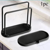 Quique FlexiDry – Afneembare Doek- & Sponshouder voor Spoelbak & Badkamer