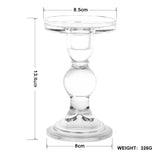 AuroraHeritage Retro Glazen Kaarshouder