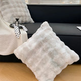 FluffyHugs Retro Pluche Kussensloop