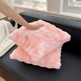 FluffyHugs Retro Pluche Kussensloop