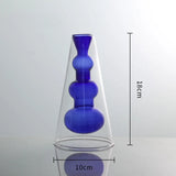 FloraLume Creatieve Glazen Bloemenvaas – Elegante Decoratieve Hydrocultuur Fles voor Woning, Kantoor en Bruiloft