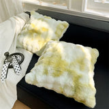 FluffyHugs Retro Pluche Kussensloop