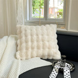 FluffyHugs Retro Pluche Kussensloop