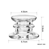 AuroraHeritage Retro Glazen Kaarshouder