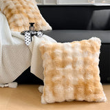 FluffyHugs Retro Pluche Kussensloop