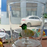 FloraPaw 3D Artistiek Glazen Drinkglas