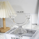 AuroraHeritage Retro Glazen Kaarshouder