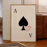 RoyalFlush Poker Canvas – Luxe Poker Wanddecoratie voor Modern Wooninterieur