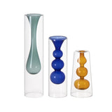 FloraLume Creatieve Glazen Bloemenvaas – Elegante Decoratieve Hydrocultuur Fles voor Woning, Kantoor en Bruiloft