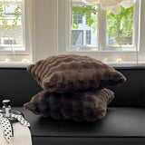 FluffyHugs Retro Pluche Kussensloop