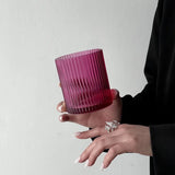 RoséRidge Geribbeld Drinkglas