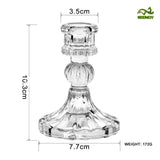 AuroraHeritage Retro Glazen Kaarshouder