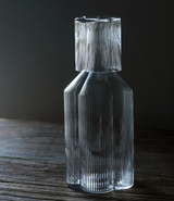 CrystalSip Vintage Geribbelde Glazen Drinkbeker – Luxe IJs-, Whisky- & Wijn Glas van Borosilicaat