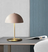 LumaBau Minimalistische Bauhaus LED Bureaulamp – Creatieve Metalen Tafellamp
