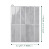 DecoFlex 3D Wandtegels – Zelfklevende Waterdichte Wandstickers met Harscoating