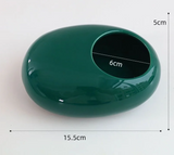 NordicAura Draagbare Keramische Asbak – Creatieve Scandinavische Decoratie & Functioneel Design