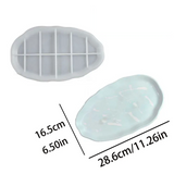 FormaStone Onregelmatige Ovale Siliconen Gietmal – Creatieve Beton