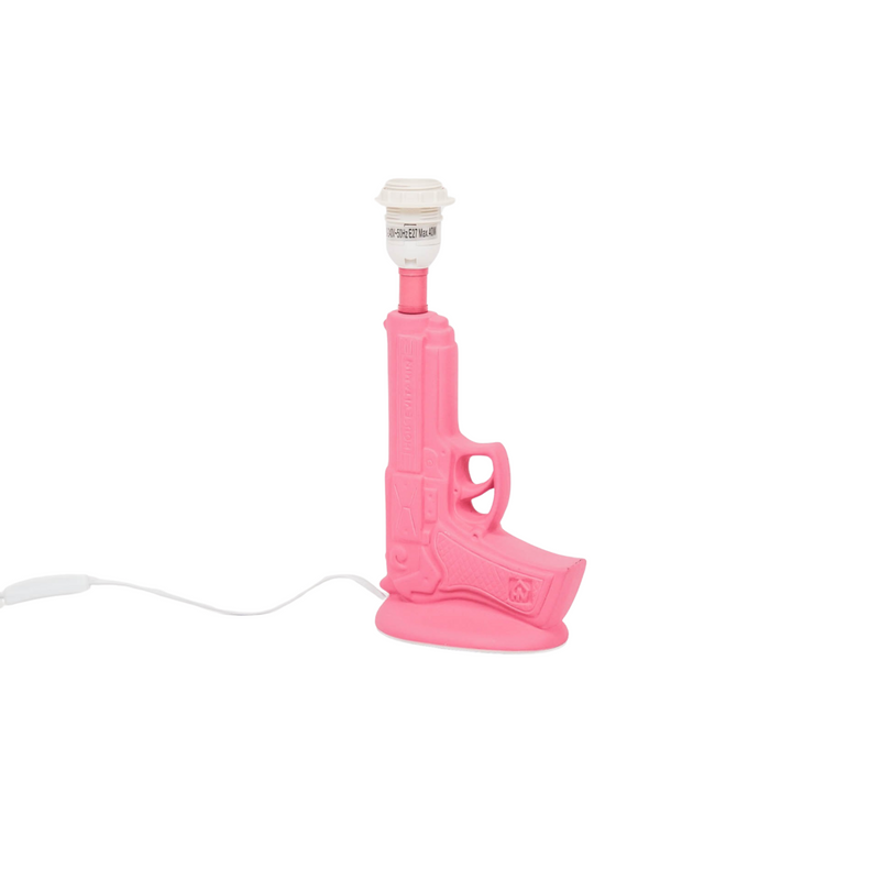 Tafellamp pistool roze
