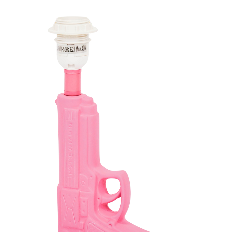Tafellamp pistool roze