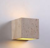 NatureGlow Stone LED Wandlamp