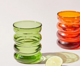 RippleWave Creatieve Hittebestendige Glazen Beker – 250ml Luxe Drinkglas