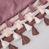 VelvetLux Tassels Kussenhoes