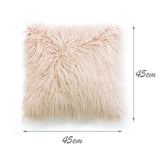 SoftLuxe Fluffy Fur Kussenhoes 45×45 cm