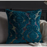 Luxe Europese Damast Cut Velvet Kussenhoes – Authentieke Barok Stijl | Retro Elegante Sierkussenhoes