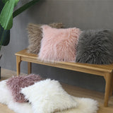 SoftLuxe Fluffy Fur Kussenhoes 45×45 cm