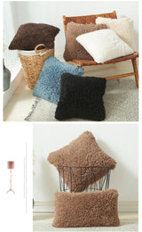 CozyVelvet Luxe Pluche Kussensloop