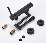 AquaTurn ZwartPro – Luxe Zwarte Wandkraan 360° Draaibaar voor Keuken & Wasruimte