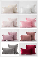 VelvetLux Tassels Kussenhoes