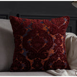 Luxe Europese Damast Cut Velvet Kussenhoes – Authentieke Barok Stijl | Retro Elegante Sierkussenhoes
