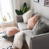 SoftLuxe Fluffy Fur Kussenhoes 45×45 cm