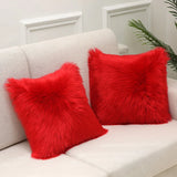 SoftLuxe Fluffy Fur Kussenhoes 45×45 cm