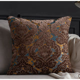 Luxe Europese Damast Cut Velvet Kussenhoes – Authentieke Barok Stijl | Retro Elegante Sierkussenhoes