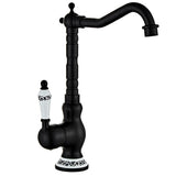 AntiqFlow Premium Messing Keukenarmatuur – Klassieke Kraan met Keramische Hendel & 360° Draaibare Uitloop