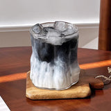 NordicRipple Aesthetic Iced Coffee Glas