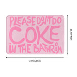 DoorLaugh Moderne Indoor Deurmat – Waterdicht, Antislip