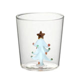 WinterGlim 3D Feestglas met Kerstboom