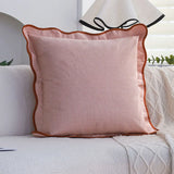 NordicBlauw Geplooide Kussenhoes 45x45