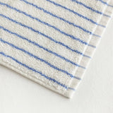 Luxe Geweven Katoenen Handdoek – Gestreepte geometrische ruit absorberende gezichts- en haarhanddoek