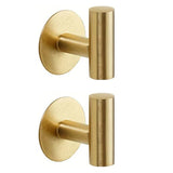 SteelHook Nova – Zelfklevende RVS Wandhaakset (1–3 Haken)