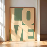 QuoteCraft Esthetische Typografie Canvas – Trendy Handgeschreven Quote Wanddecoratie voor Modern Interieur