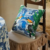 RoyalCaramel Luxe Tijgerprint Kussenhoes